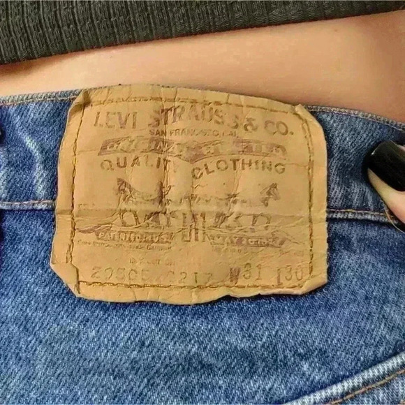 Rare Vintage 1983 Levis 20505 0217 Orange Tab Mom Jeans - Picture 4 of 9